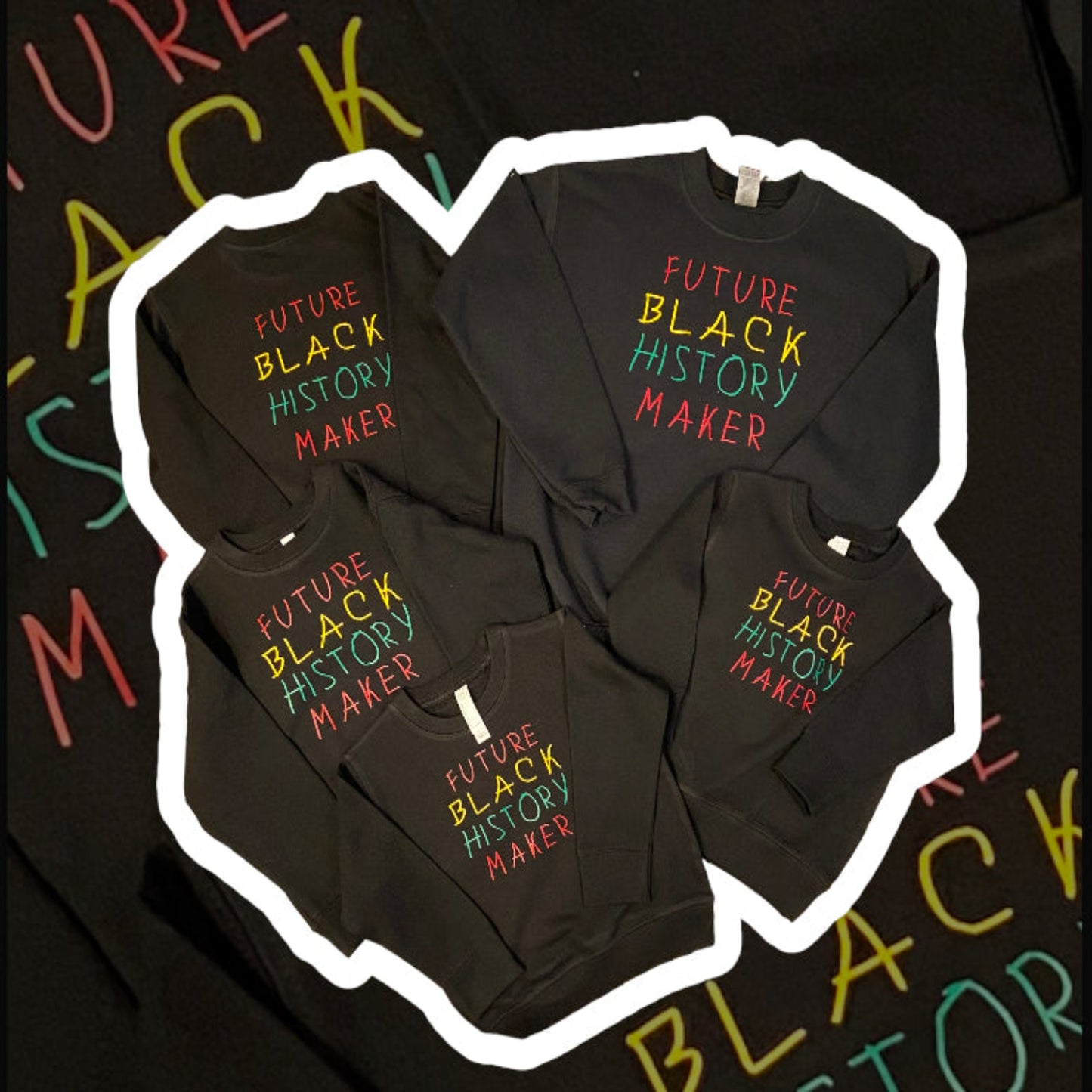 "Black History Maker" Unisex Shirt and Sweatshirt