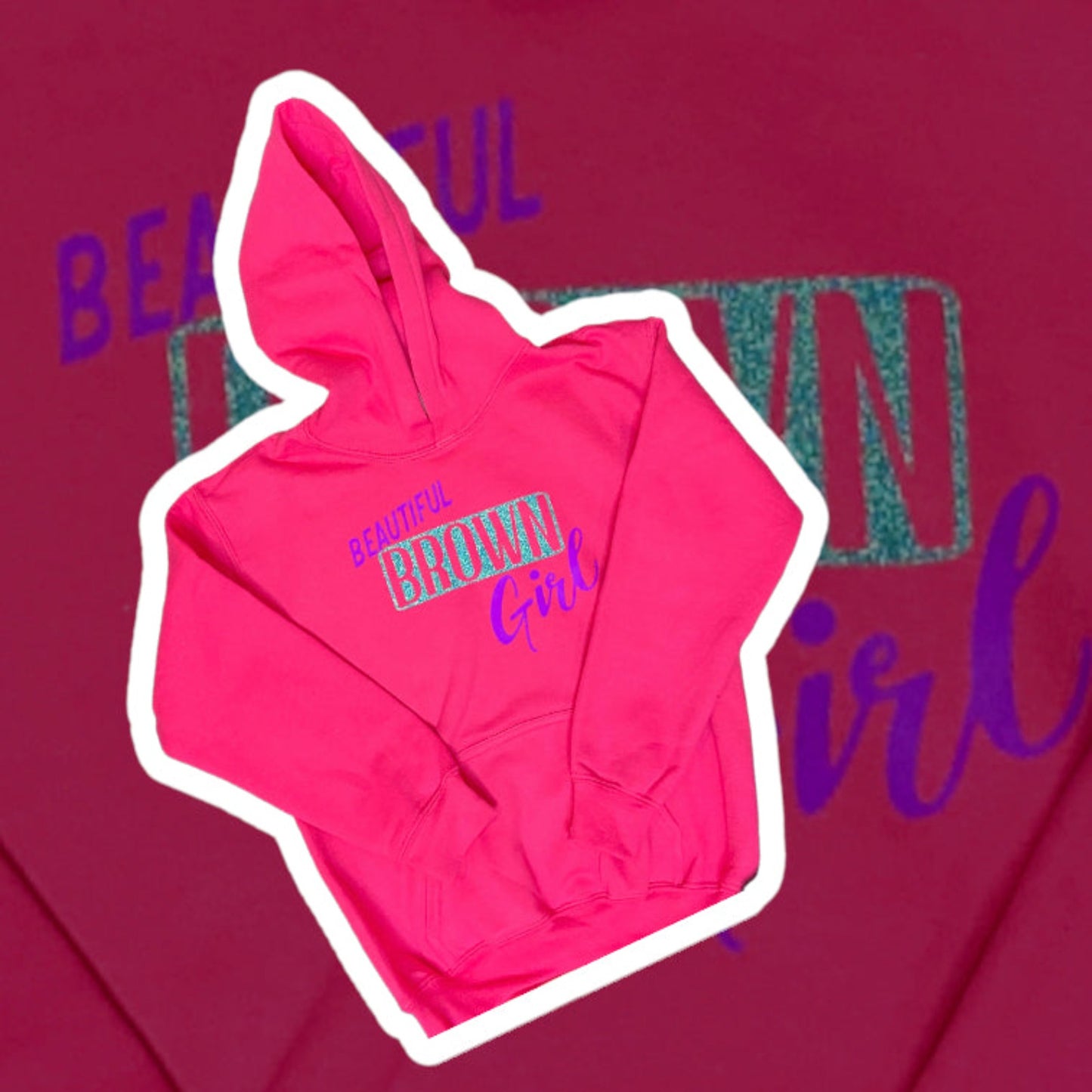 "Beautiful BROWN Girl" Unisex & Youth Hoodie